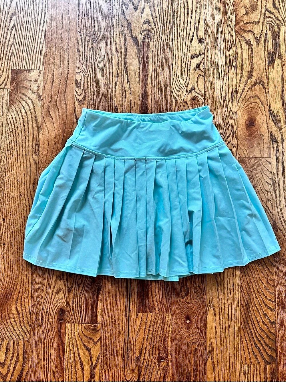 Aqua Blue Tennis Skirt